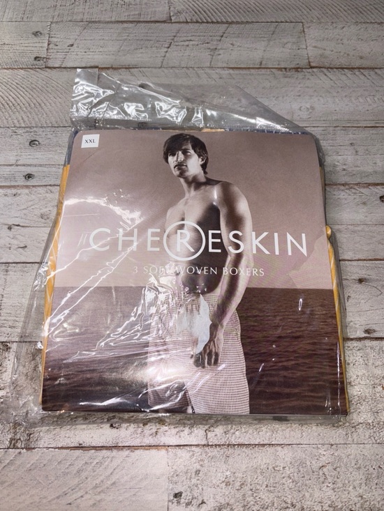 Ron chereskin Other - Ron Chereskin Mens 3 Pack Soft Woven Cotton Boxers Blue White XXL